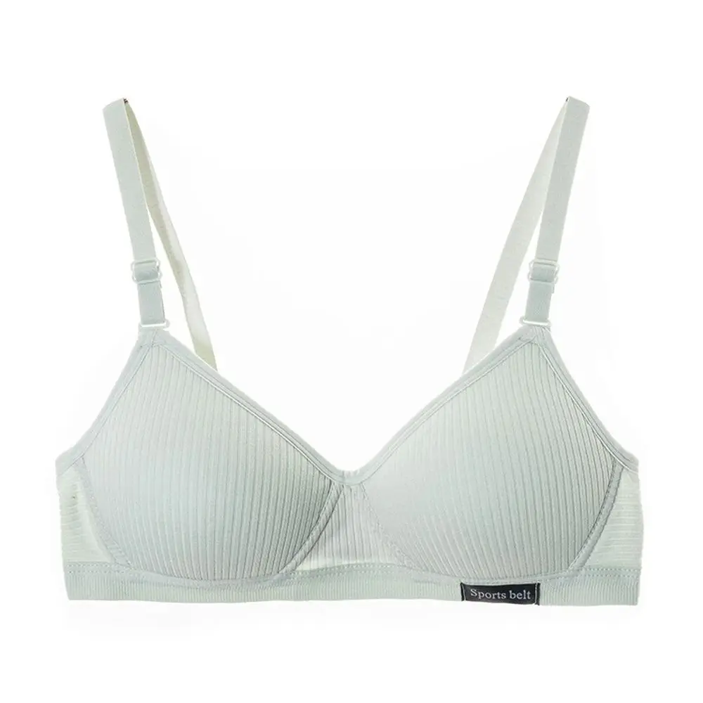 Breathable Boneless Push Up Triangle Cup Deep V Bralettes Sports Bra Fitness Yoga Top Women Crop Top - Image 2