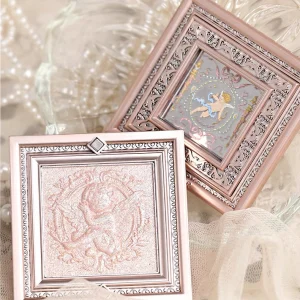 CHEERFLOR Highlighting Highlighter Bronzers Palette Angel Picture Frame Series Contour For Dark Skin Iluminador Makeup Powder