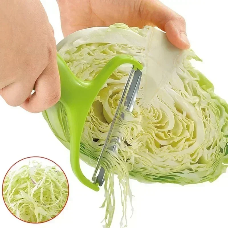 Cabbage Peeler Peeler Knife Cutter Stainless Steel Knife Cabbage Graters Shredder Fruit for Making Coleslaw Salad Kitchen Tools - Image 6