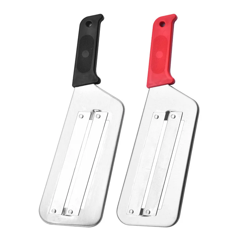 Cabbage Slicer Onion Slicer Knife Double Slice Blade Vegetable Slicer Slicing Kitchen Knife Fish Scale Cleaner Knive Kitchen - Image 5