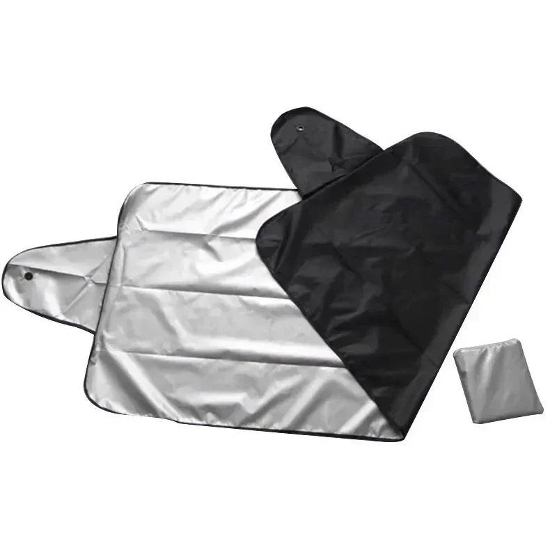 Car Exterior Protection Snow Blocked Car Covers Snow Ice Protector Visor Sun Shade Front Rear Windshield Cover Block Shields - Image 5