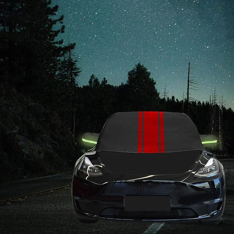 Car Front Windscreen Antifreeze Cover Car Clothing Cover Cover Snow, Frost, Snow, Sun, Heat Insulation and Sunshade for Car - Image 4