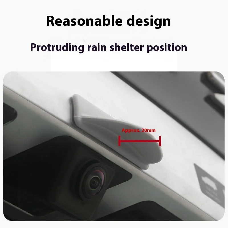 Car Rear Camera Rain Cover Automobile Rear Camera Rain Shield Anti-Rain Protection Guard Car Accessories For Daily Driving - Image 2