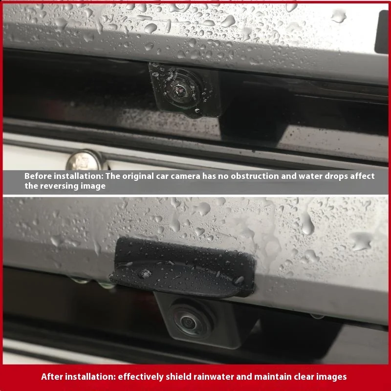 Car Rear Camera Rain Cover Automobile Rear Camera Rain Shield Anti-Rain Protection Guard Car Accessories For Daily Driving - Image 4