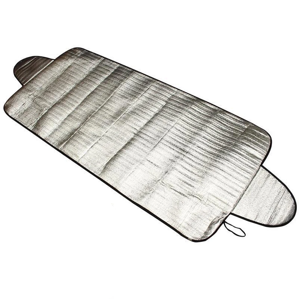 Car Windscreen Cover Front Cover Anti Snow Frost Ice Shield Dust Protector Heat Sun Mat Car Window Screen Frost Large Snow Cover - Image 6