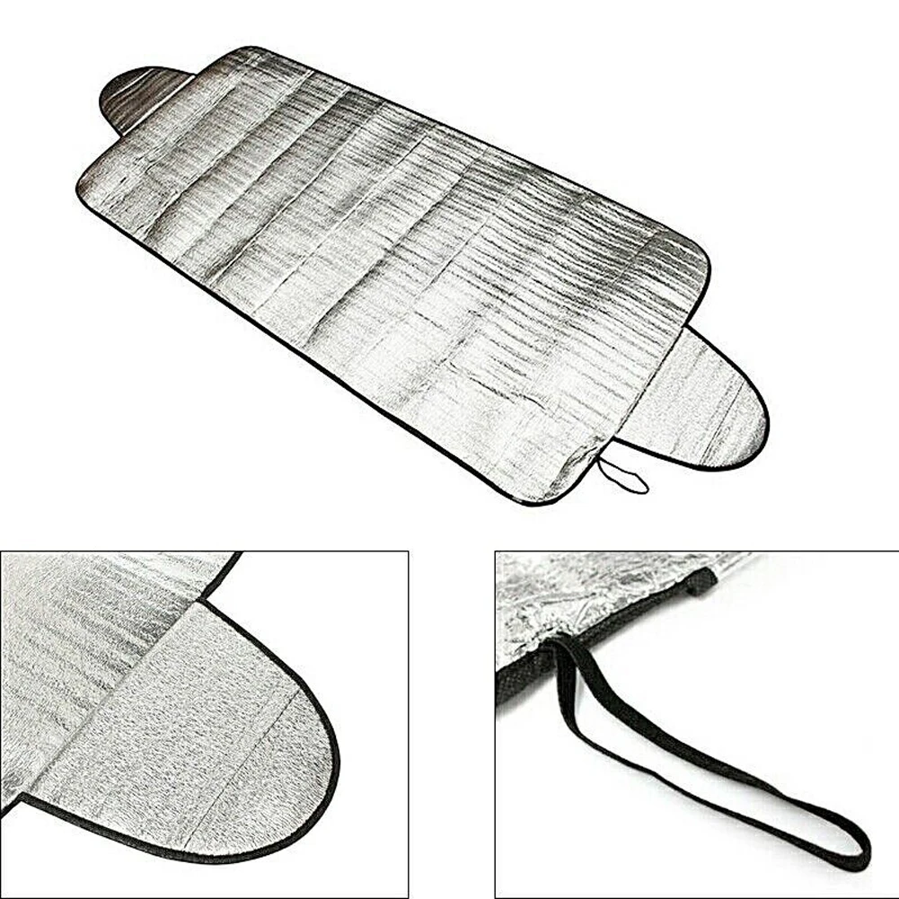 Car Windscreen Windshield Frost Cover Ice Snow Shield Front Protector Auto UV Protection Curtain Car Shade Cover - Image 2