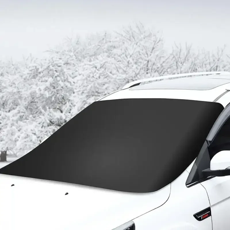 Car Windshield Cover For Snow And Ice Auto Premium Windshield Snow Blanket Auto Front Screen Winter Weather Cover car Ice Shield - Image 3