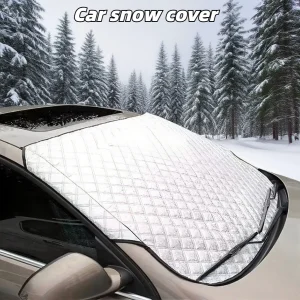 Car Windshield Mirror Reflective Bar Cover Sun Shade Protector Winter Snow Ice Rain Dust Frost Guard Aluminium Film Universal
