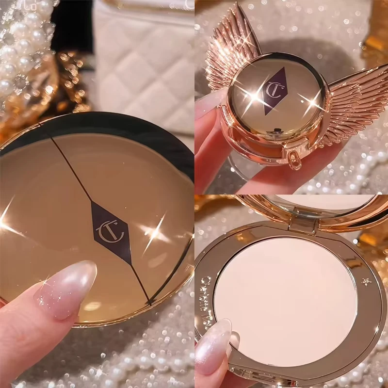 Charlotte Tilbury Lip Balm Facial Setting Powder Delicate Texture Flawless Liquid Foundation Cosmetics Moisturize Setting Spray - Image 3
