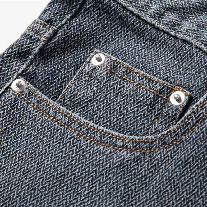 Denim Shorts Men Jeans Straight Trousers Knee Length Starry Sky Y2k Streetwear Work Casual Beach Vintage Loose High Waist 2026 - Image 4