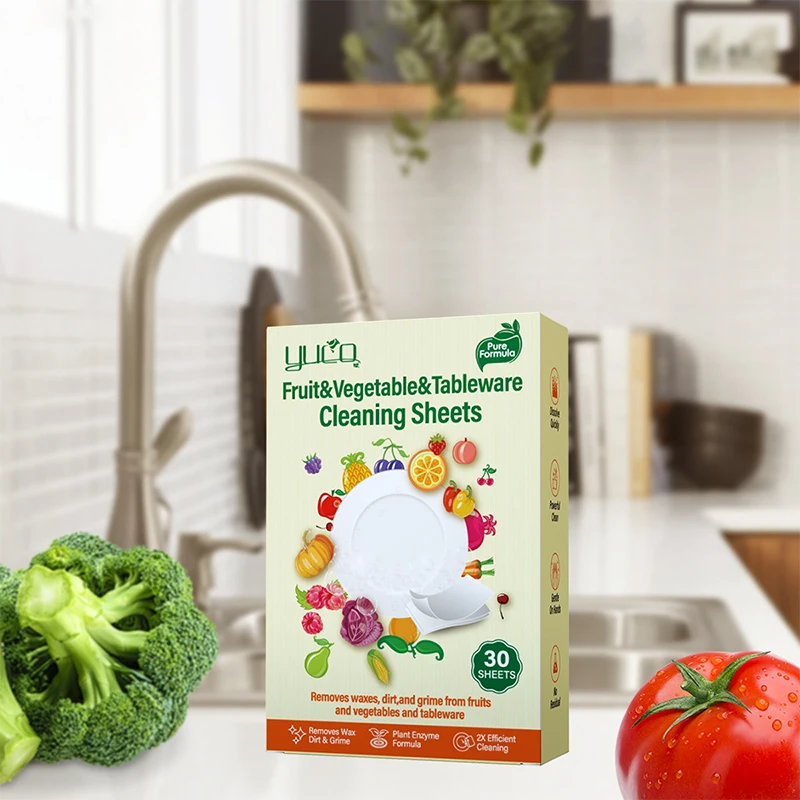Dishwasher Cleaner Fruit Vegetable Tableware Descaling Detergent Tablets Kitchen Cleaning Tools For Dishwasher Washing Machine - Image 3