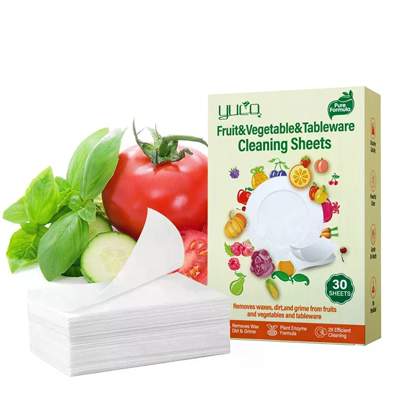 Dishwasher Cleaner Tablets Fruit Vegetable Tableware Descaling Detergent for Dishwasher & Washing Machine Kitchen Cleaning - Image 6