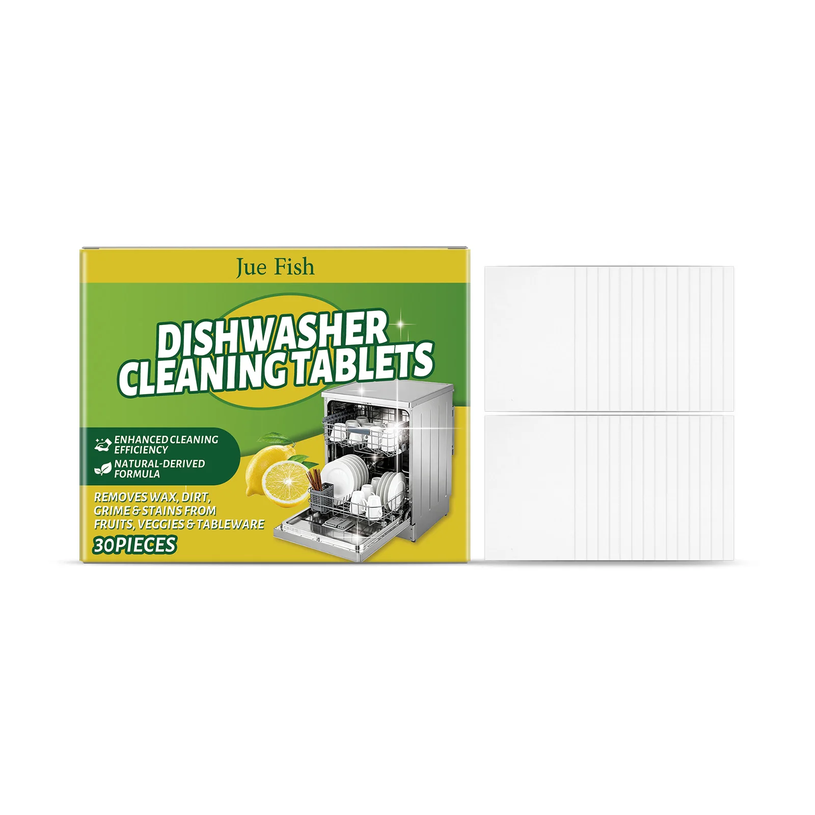 Dishwasher Cleaning Tablets Quickly Decompose Oil Stains Improve Cleaning Efficiency Eliminate Odors Dishwasher Cleaning Agents - Image 5