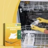 Dishwasher Tablets Oil Stains Deep Cleaning Decontamination Remove Scale Odors Descaling Detergent Tablets Kitchen Cleaning Tool