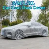 Disposable Transparent Car Clothing Cover Dustproof Rainproof Transparent Paint Dustproof Plastic PE Film Rainproof Car Cover