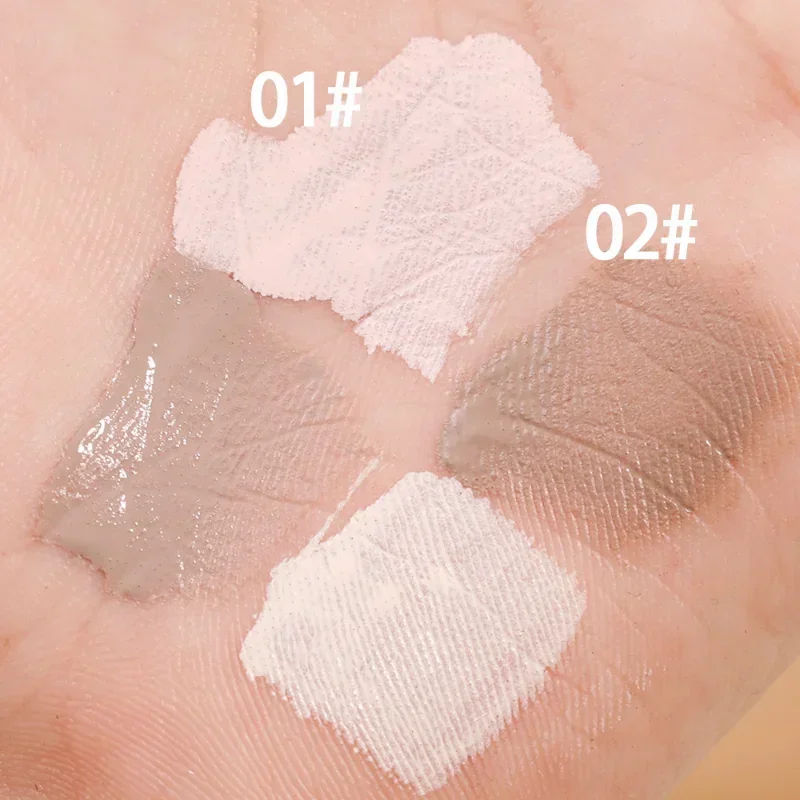 Double Head Face Contouring Stick 2 in 1 High Gloss Grey Brown Matte Nose Shadow Cream Brighten Highlighter Face Bronzer Makeup - Image 4