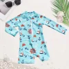 EezKoala Children's One Piece Swimsuit Sunscreen Quick-Dry Baby Surfing Suit for Boys Girls Swimwear Toddler Bathing Swim Cloth
