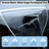 Electric Vehicle Charger Port Rainproof Dustproof Cover Outdoor Protection Covers for Tesla Model 3 Y Sedan SUV Car Accessories