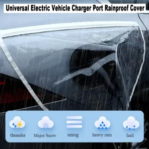 Electric Vehicle Charger Port Rainproof Dustproof Cover Outdoor Protection Covers for Tesla Model 3 Y Sedan SUV Car Accessories
