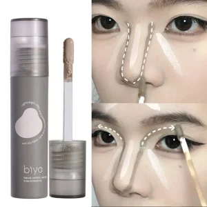 Face Brighten Contouring Liquid Concealer Makeup Waterproof Nose Shadow Contour Lasting Natural Bronzer Highlighter Cosmetics