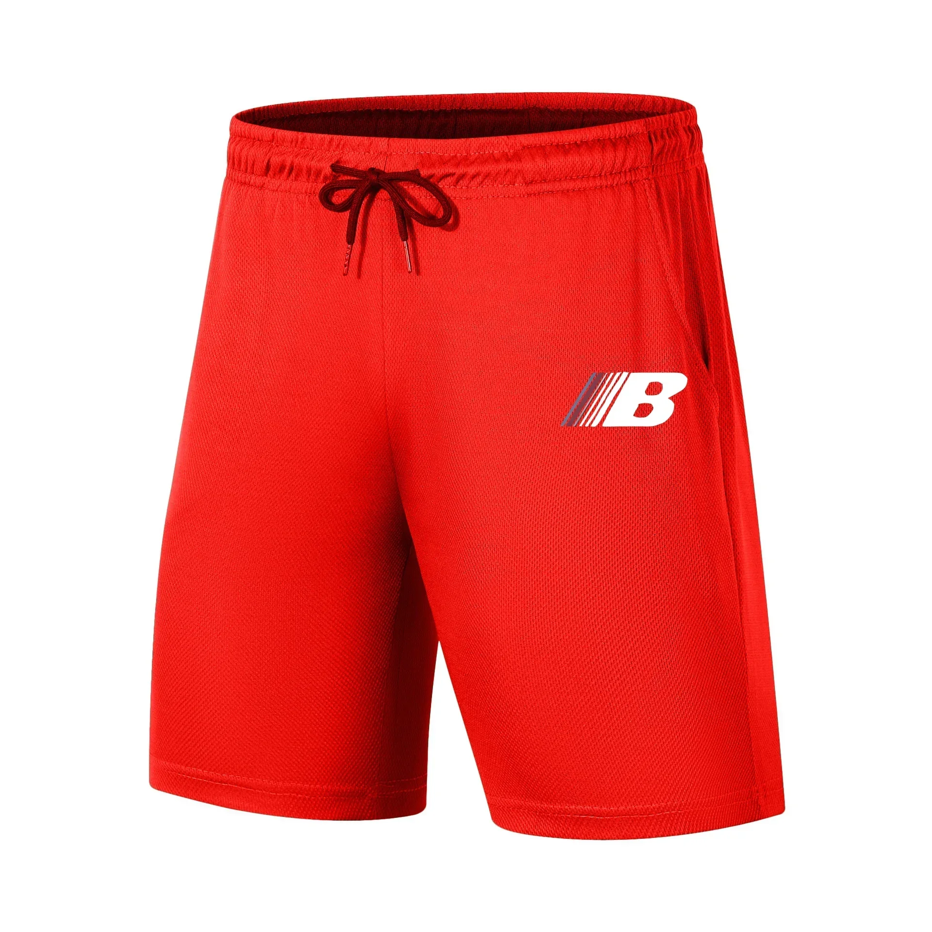 Fashionable casual men's shorts, quick drying sports shorts, printed style, breathable and comfortable, trendy basketball shorts - Image 4