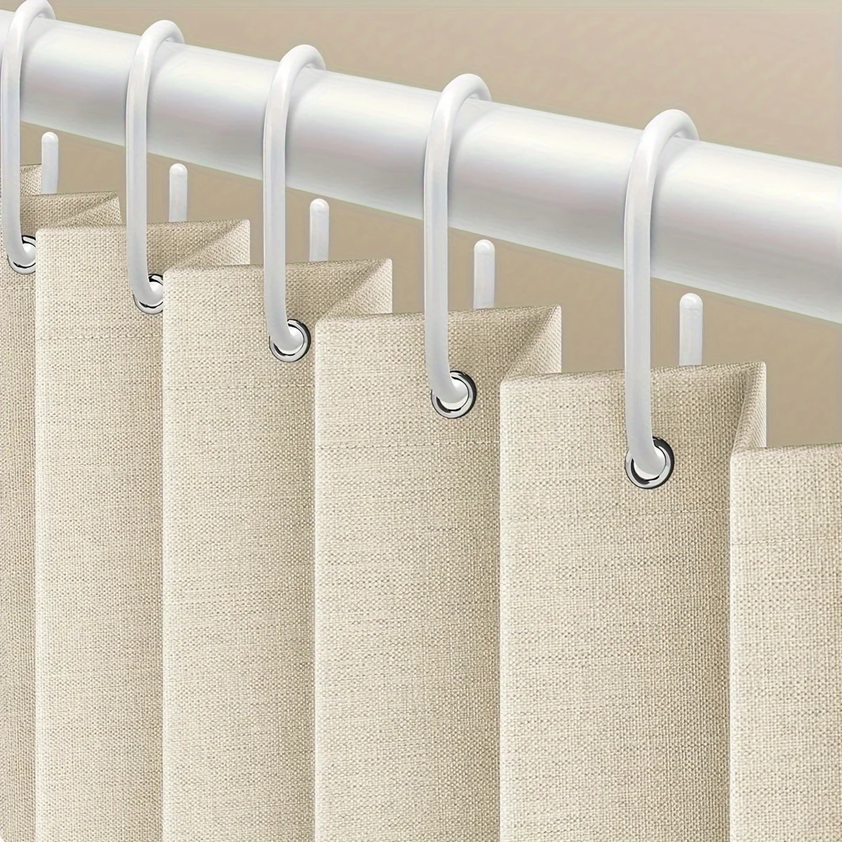 Foldable Magnetic Shower Curtain Waterproof Dry Wet Separation Privacy Curtain for Home Apartment Hotel Stylish - Image 4