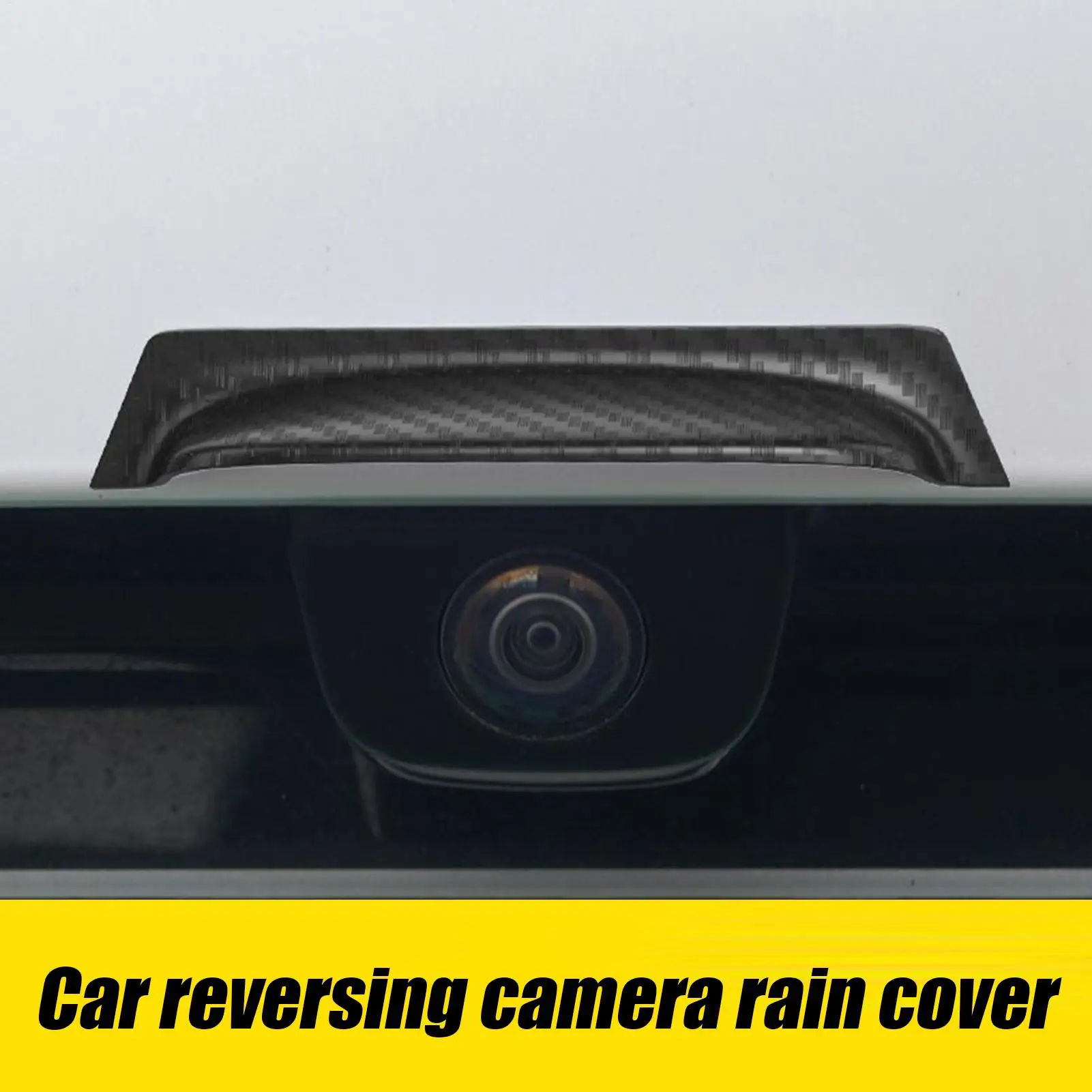 For for car reversing camera rain cover Backup Camera Rain Shield 360 Degree View Car Rear View Camera Protection Trim Rainproof - Image 3