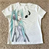 Goth Japanese Y2k Clothes Women 90s Clothes Vintage T Shirt for Women Kawaii Trashy Y2k 2000s Tops Kpop Shoujo Girl Style Gothic