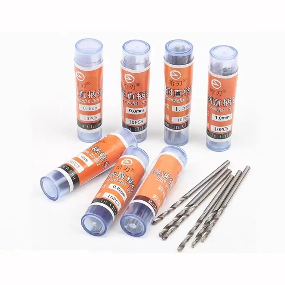 HSS Bit Hard Straight Shank Drill Bit Mini High Speed Steel Twist Drill Bit HSS Bit Metal