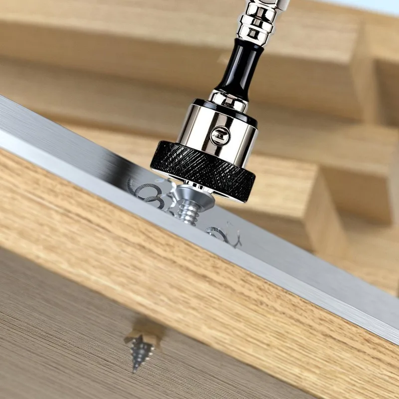 Hex Shank Magnetic Positioning Screwdriver Bit Alloy Steel Drywall Screw Setter Plasterboard Locating Batch Head Drilling Tools - Image 4