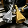 Hex/Triangle Handle 3-Blade External Chamfer Tool,Fast Deburring Drill Bit Accessory for Stainless Steel,Copper & Screw Trimming