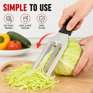 Household Cooking Tool Stainless Steel Fruit Vegetable Peeler Paring Knife with Ergonomic Handle Practical Accessory for Daily