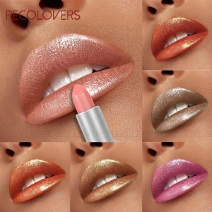 Hydrating & Non-Drying, Moisturizing Lipstick,Long-Lasting Shimmer Lipstick,Ideal Christmas Gift for Women