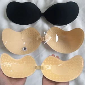 Invisible Strapless Adhesive Stick Bra Strapless Push Up Bras Women Lingerie Seamless Silicone Nipple Covers Bralette Underwear