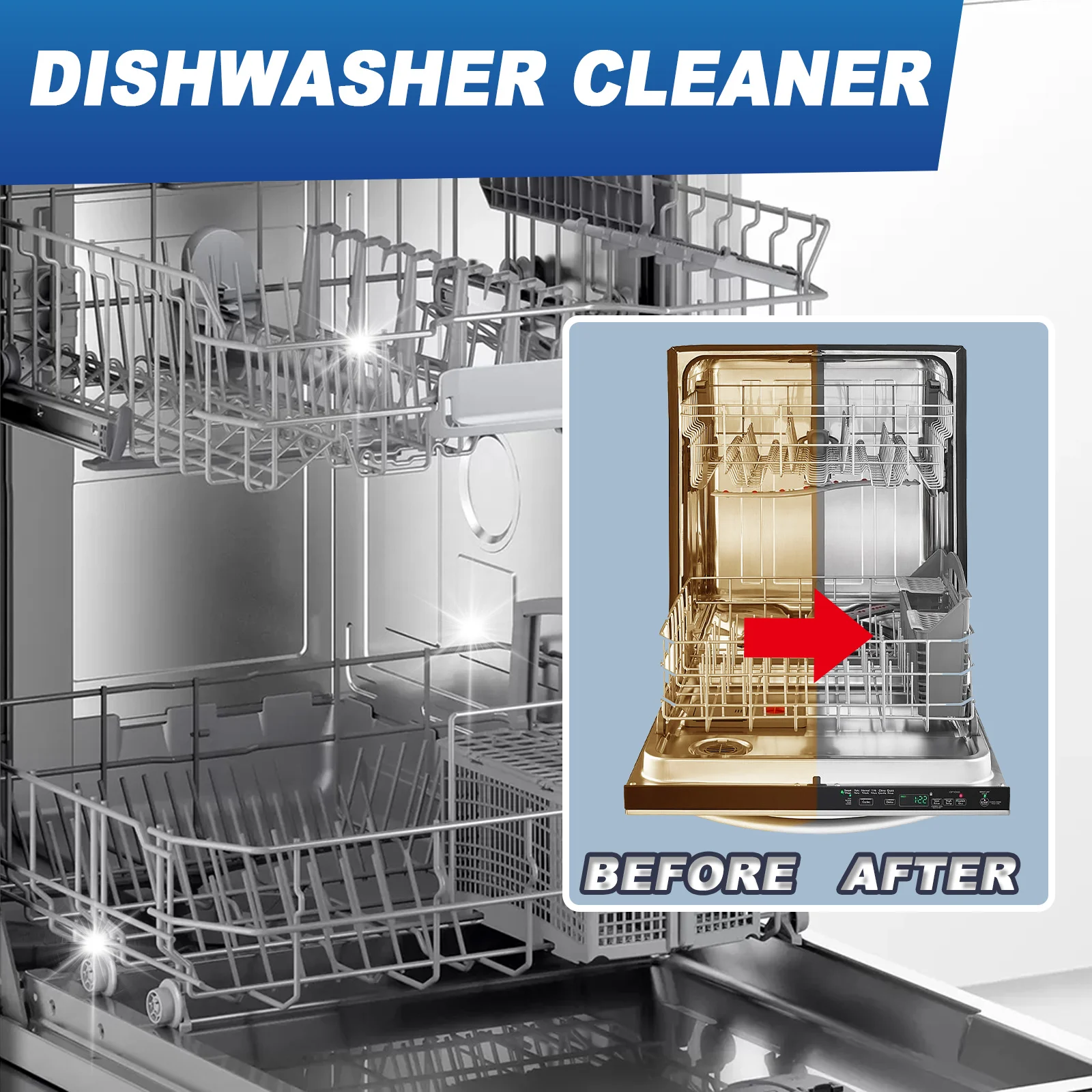 JAKEHOE Dishwasher Cleaning Descaler 1-100pcs Pack-Deep Cleaning Tablets Odor Removing Tablets Household Cleaning Accessories - Image 4