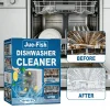 Jue-fish Dishwasher Cleaning Tablets Powerful Degreasing Quick Stain Removal Descaling Eliminate Bad Odor for Kitchen Deep Clean