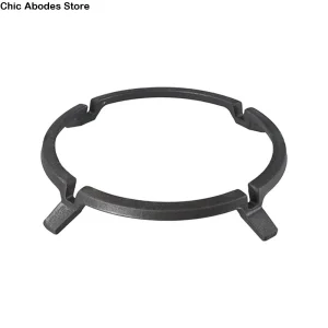 Kitchen Cauldron Round Carbon Steel Gas Cooker Support Pots Holder Stove Rack Pan Stand Wok Ring