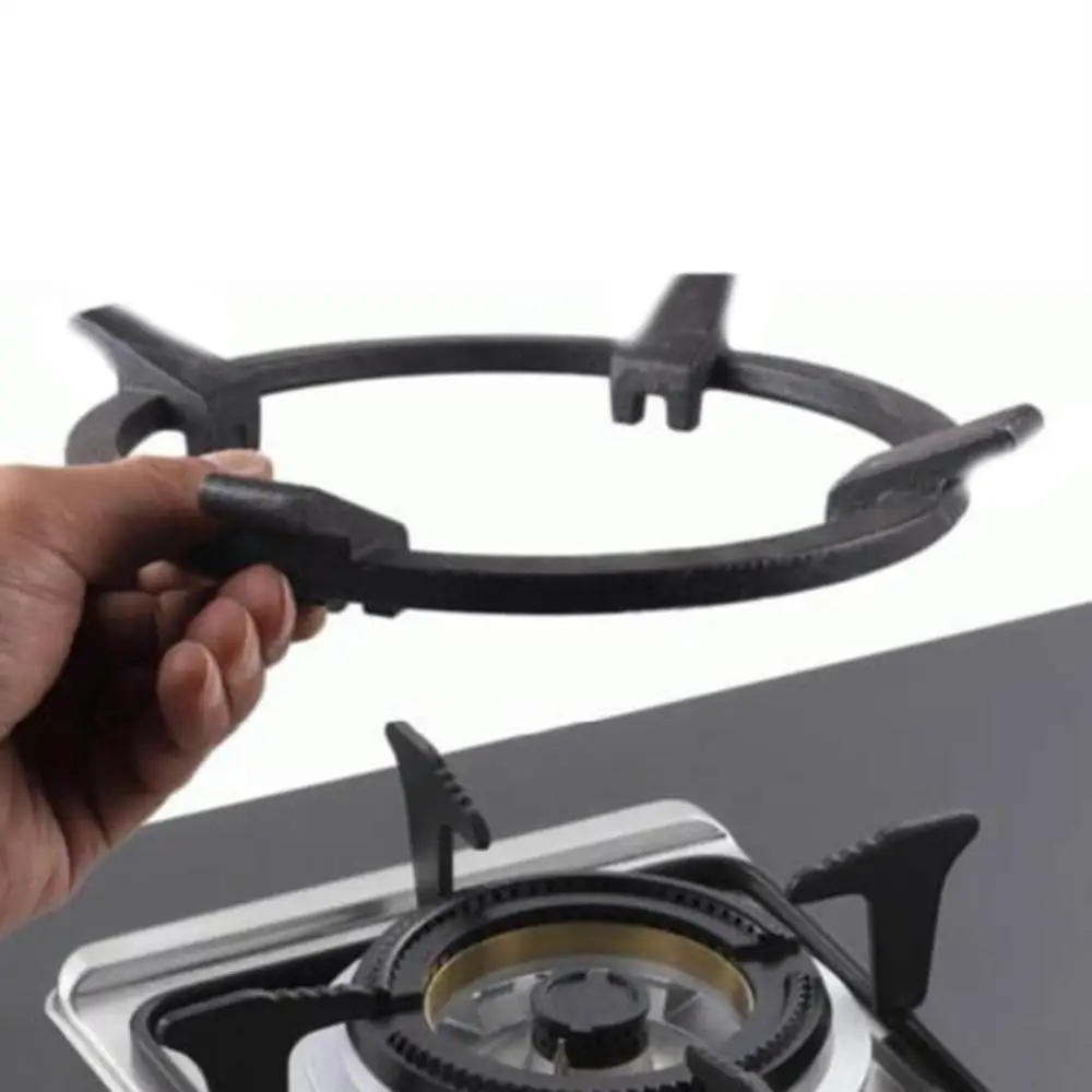 Kitchen Cauldron Round Carbon Steel Gas Cooker Support Pots Holder Stove Rack Pan Stand Wok Ring - Image 6