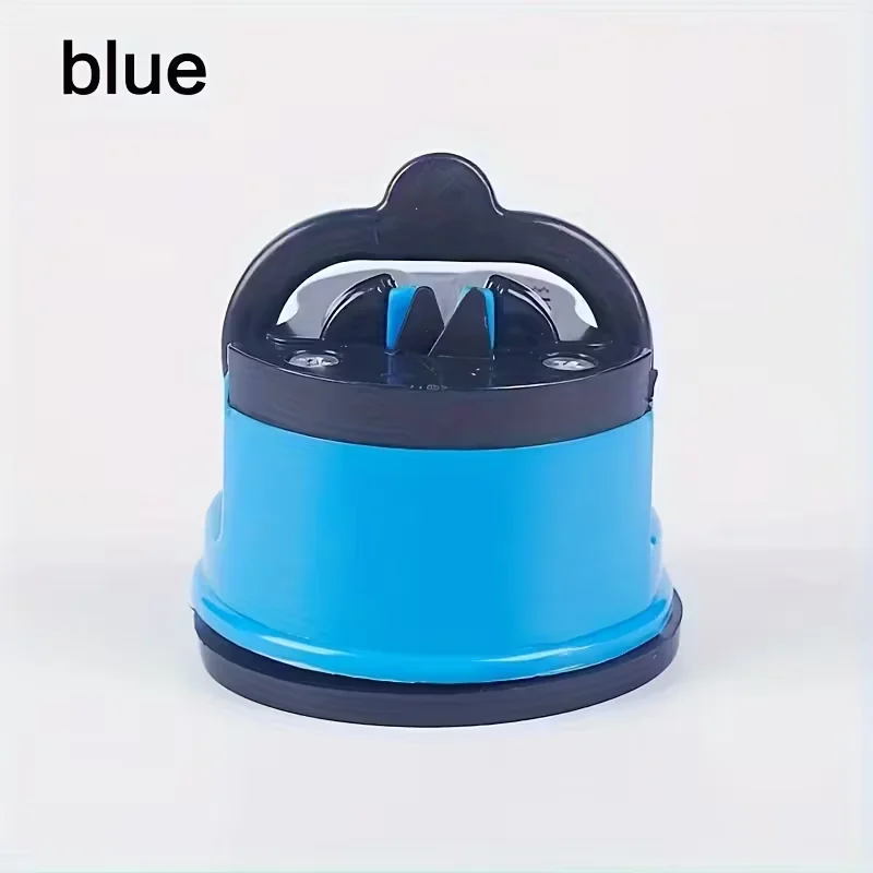 Kitchen Knife Sharpener Safety Scissors Blade Sharpener Whetstone Tungsten Carbide Diamond Sharpener With Suction Cup - Image 6