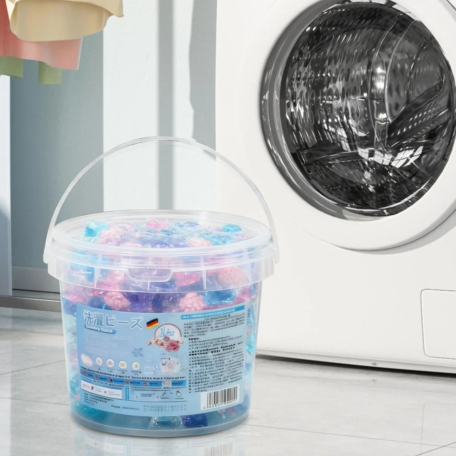 Laundry Detergent Pods Deep Cleaning Color Protection Long-lasting fragrance Pods Scented Beads for Apartment Bathroom Home - Image 4