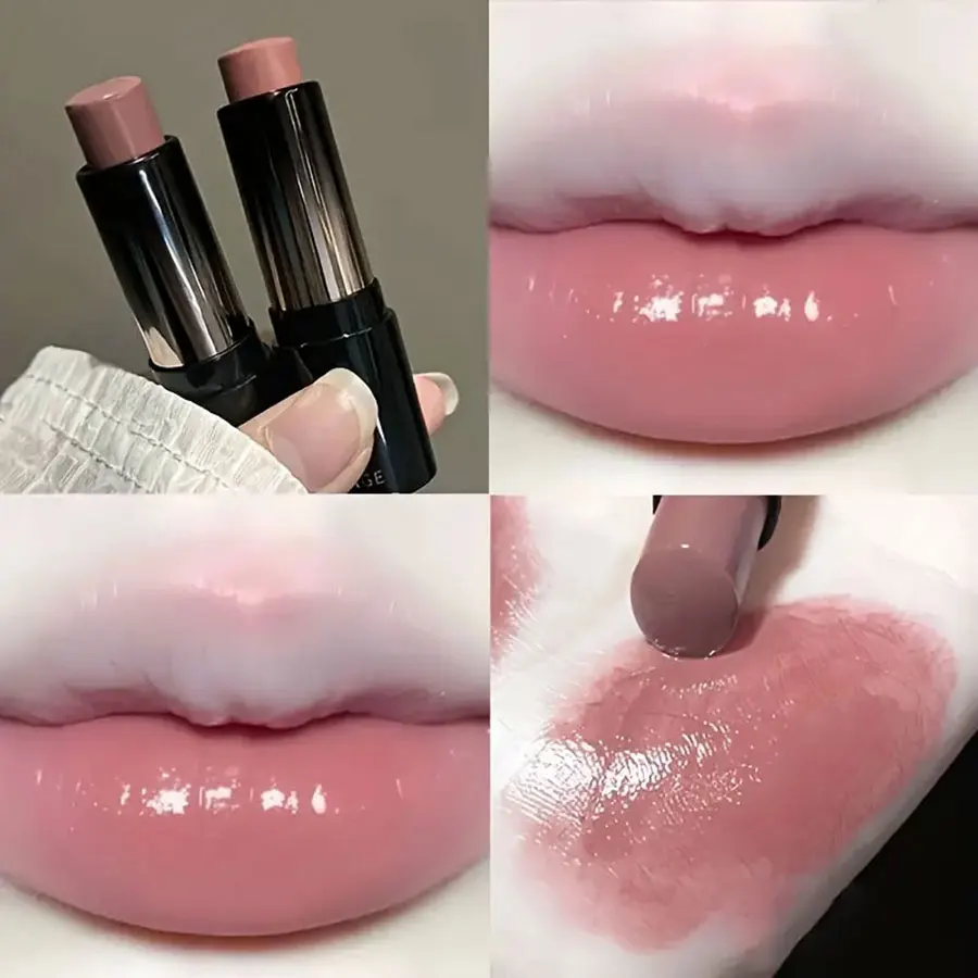 Lipstick red brown lipstick waterproof moisturizing mirror lipstick lip gloss natural long-lasting makeup Valentine's Day gift - Image 4