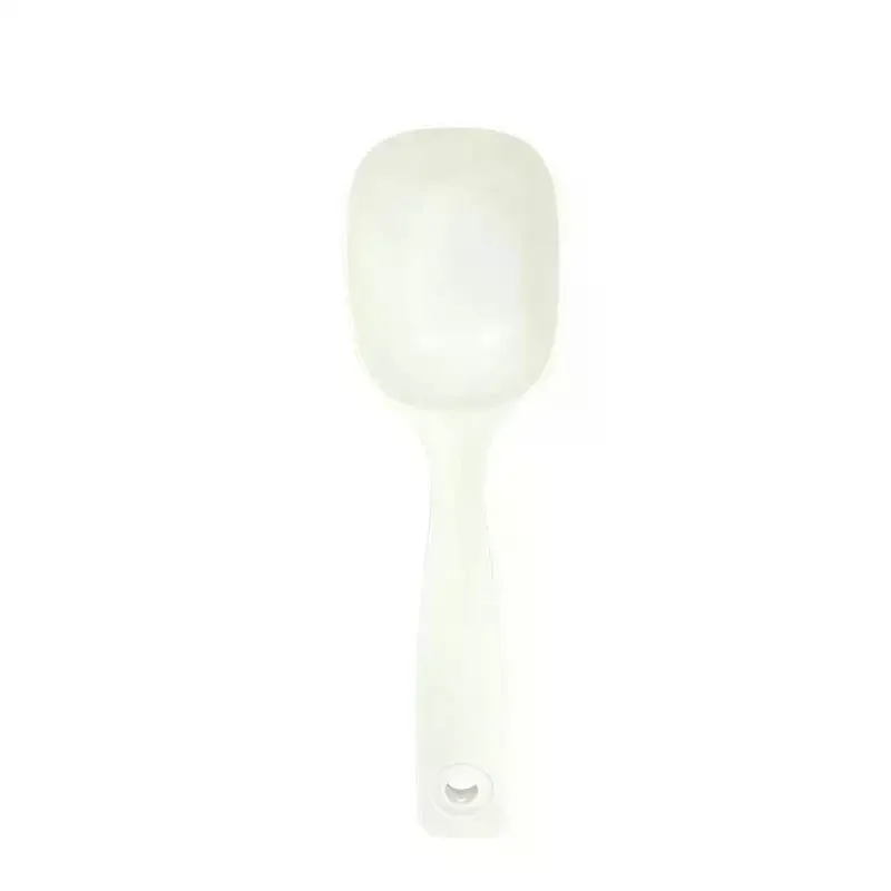Long Handle Soup Ladle Non-slip Handle Large White Stirring Spoon for Professional Chef Home Cooking Use - Image 4