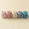 Mamaplan Silicone Baby Cup Portable Water Bottle With Double Handle Leakproof Baby Cups Feeding Liquid Baby Items Baby Tableware