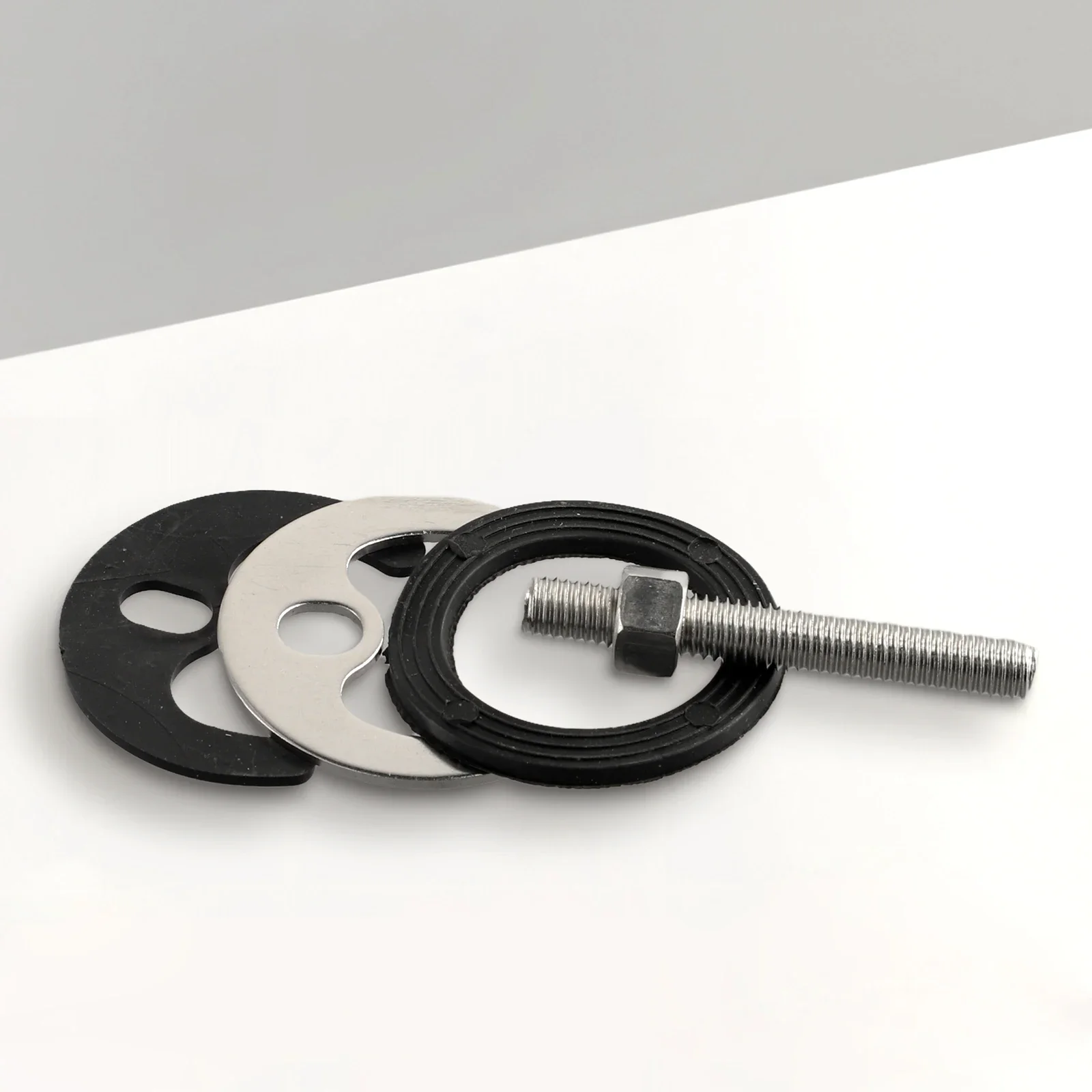 Monobloc Tap Installation Kit Includes Stainless Steel Bolt ABS Bracket Rubber Gasket And 33 48mm Washers For Sink Mounting - Image 2