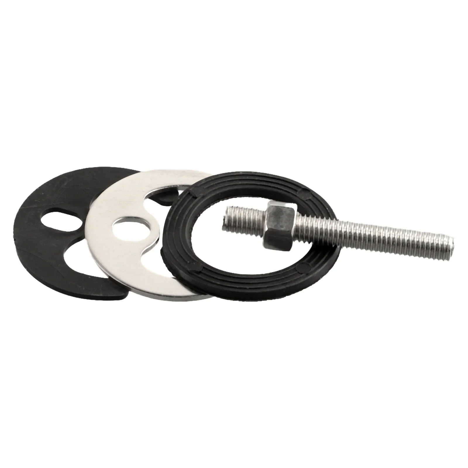 Monobloc Tap Installation Kit Includes Stainless Steel Bolt ABS Bracket Rubber Gasket And 33 48mm Washers For Sink Mounting - Image 3