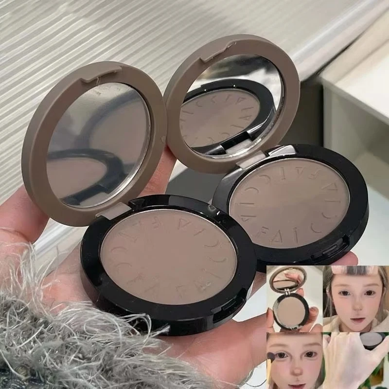 Monochrome Nose Shadow Contour Palette Natural Matte Cement Grey 3D Facial Bronzer Powder Cosmetic Highlight Brighten Contouring - Image 4