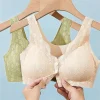 Mother Bra Without Steel Ring Sexy Lace Underwear Comfortable Thin Tank Top Bra Wireless Breathable Women Lingerie Ladies