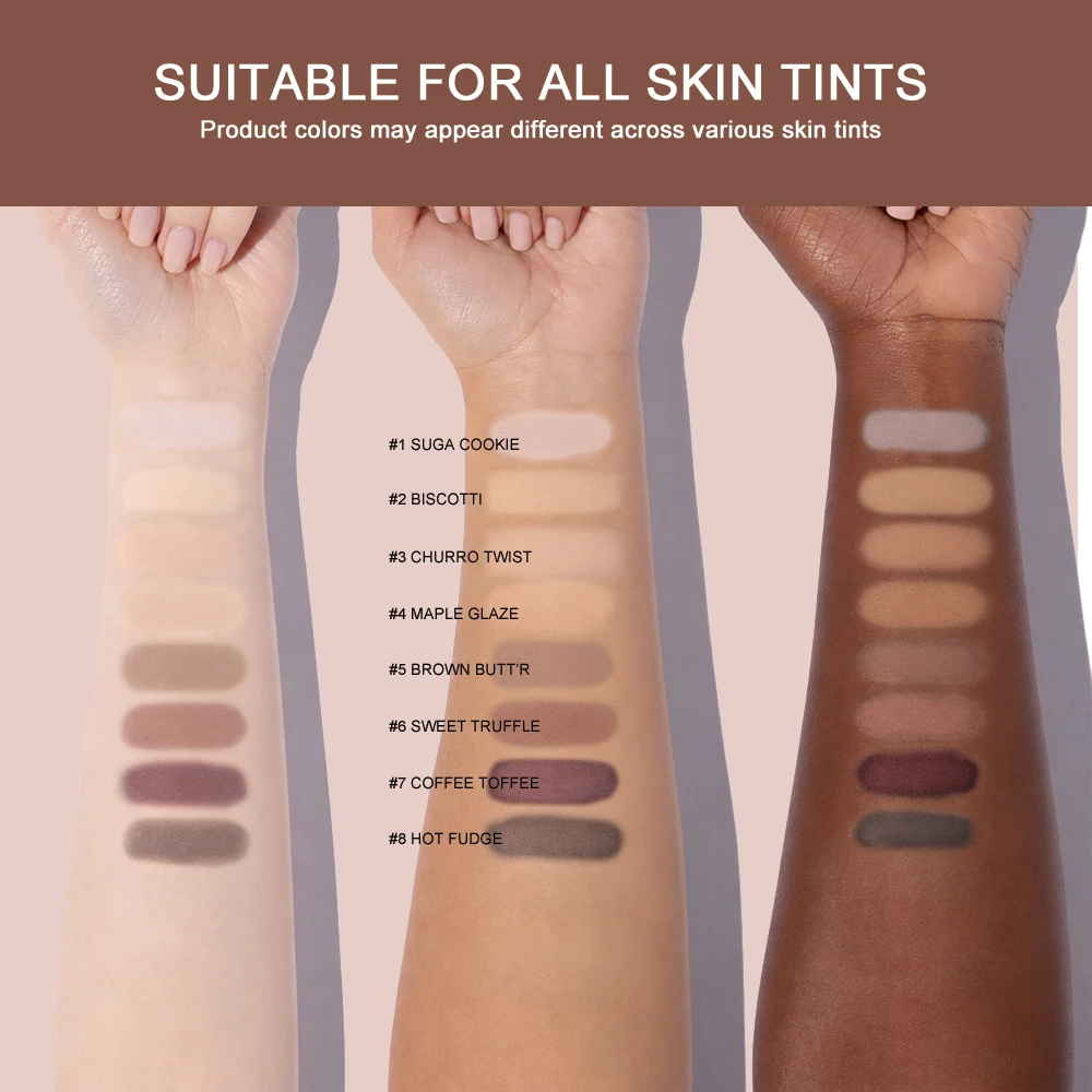 Mousse Cream Bronzer Bouncy & Blurring Airbrushed Blending Long Lasting Contour Makeup Soft-Matte Natural Blurred Finish Makeup - Image 6