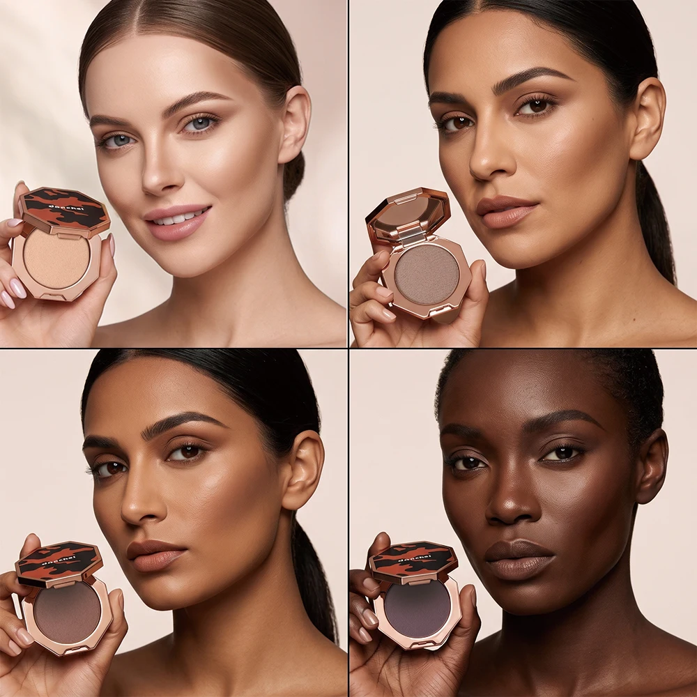 Mousse Cream Bronzer Bouncy & Blurring Airbrushed Blending Long Lasting Contour Makeup Soft-Matte Natural Blurred Finish Makeup - Image 3