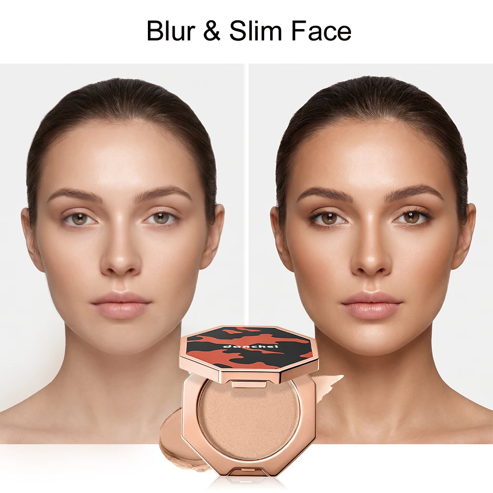 Mousse Cream Bronzer Bouncy & Blurring Airbrushed Blending Long Lasting Contour Makeup Soft-Matte Natural Blurred Finish Makeup - Image 4